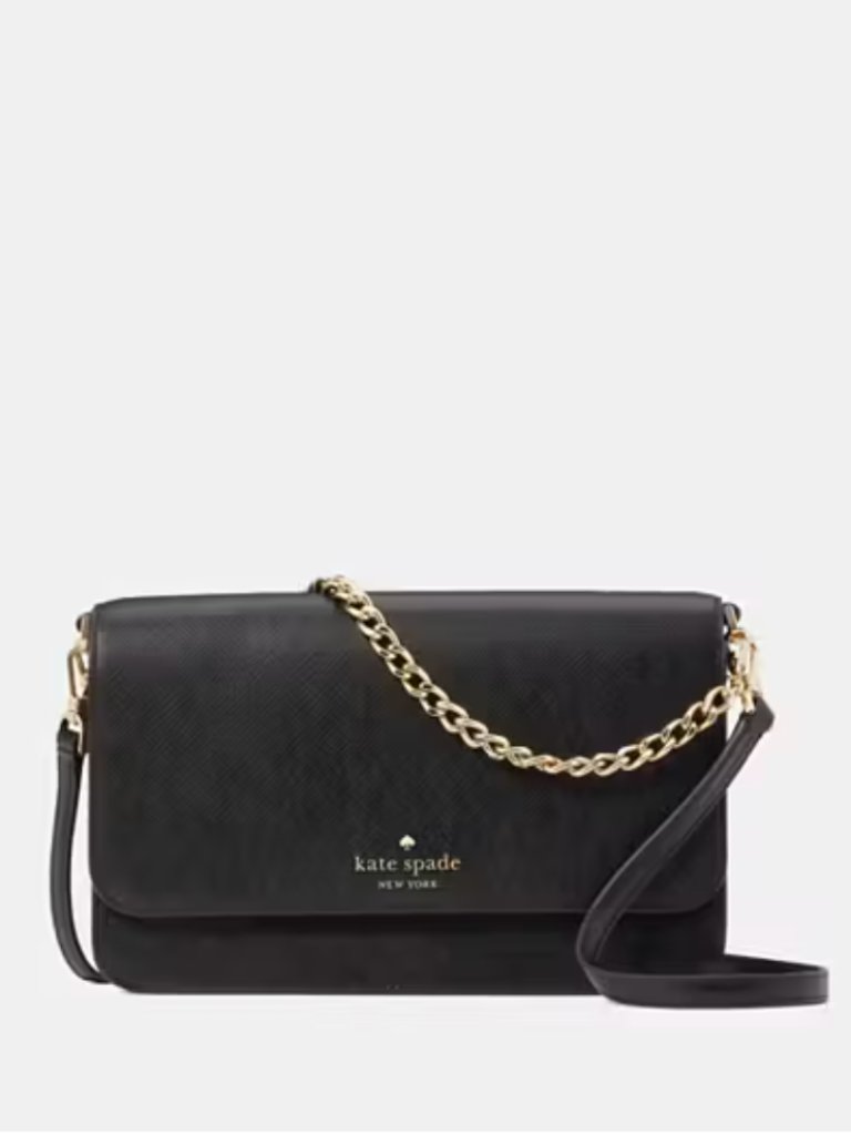 Kate Spade Madison Medium Willow Convertible Crossbody - Black